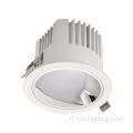 25 W polarisé en retrait en aluminium en aluminium Downlight